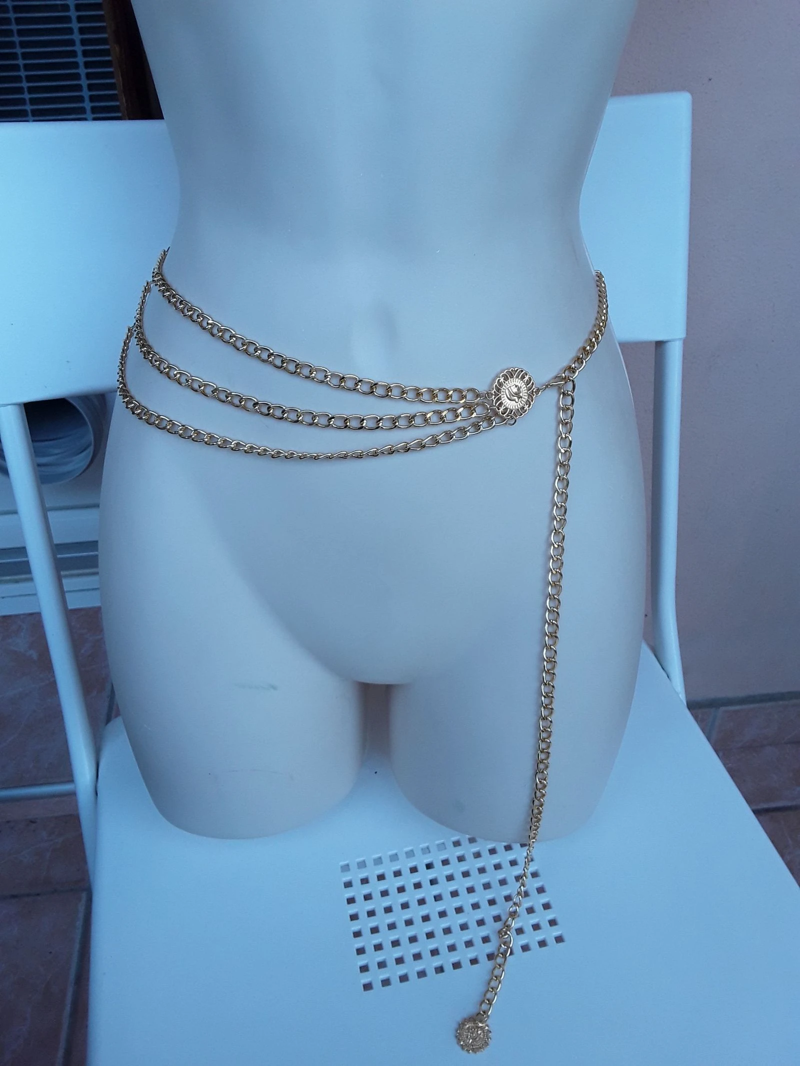 Ceinture chaine corps bijoux de corps